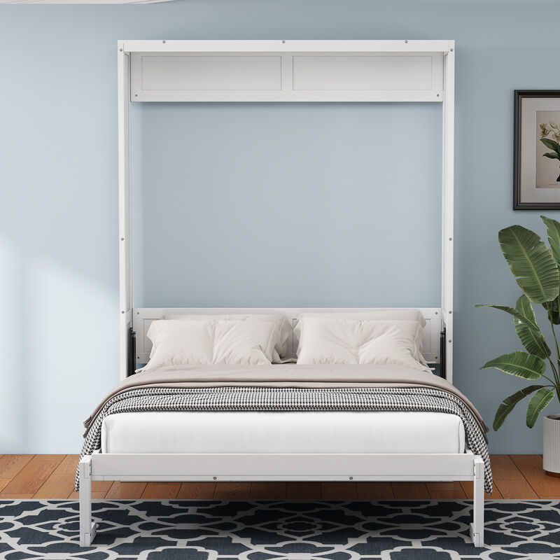 Merax Murphy Bed Cabinet with Desk