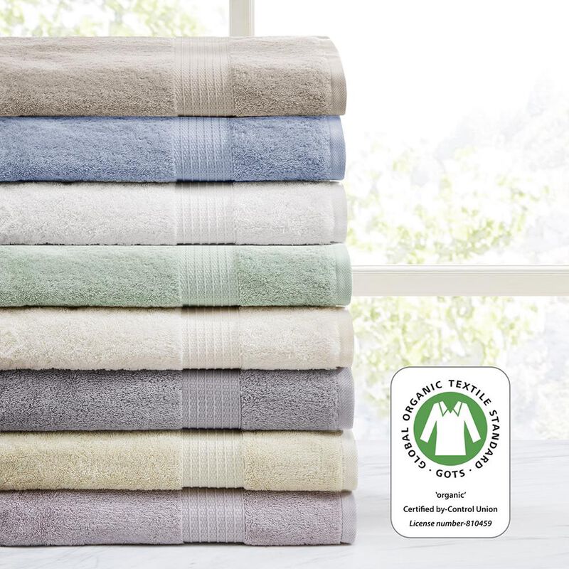 Belen Kox Organic Seafoam 6-Piece Towel Set, Belen Kox