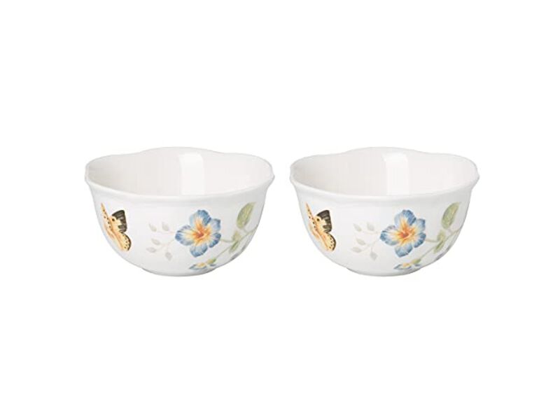 Lenox Butterfly Meadow 2-Piece Dessert Bowl Set