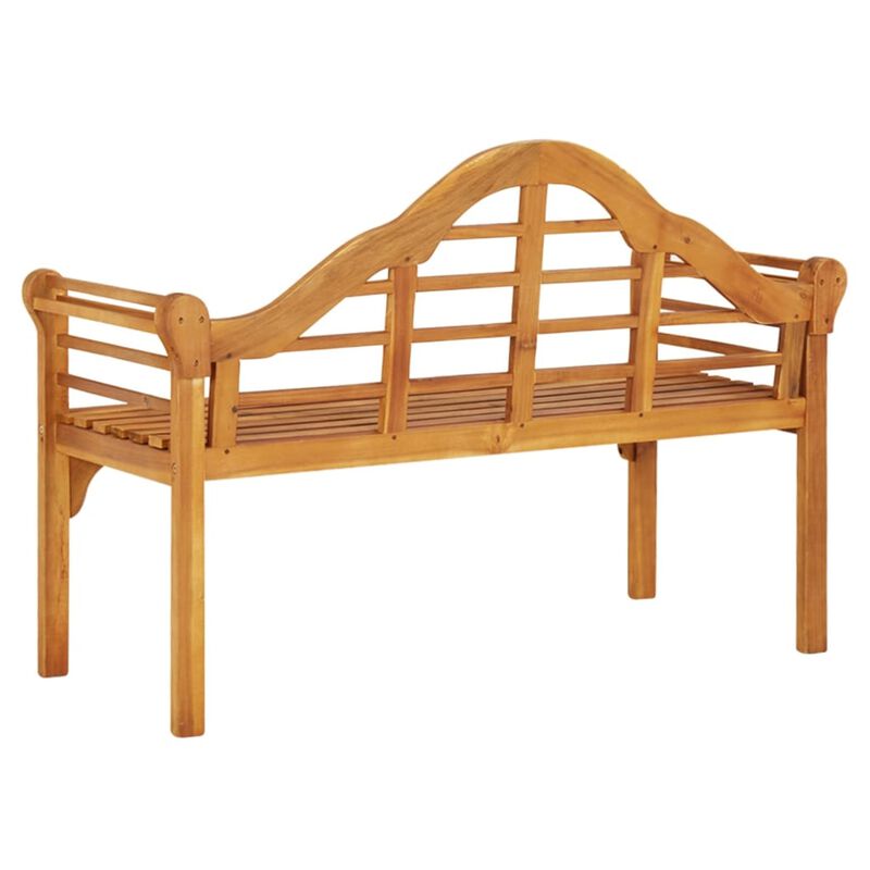 vidaXL Patio Bench 49.2" Solid Wood Acacia