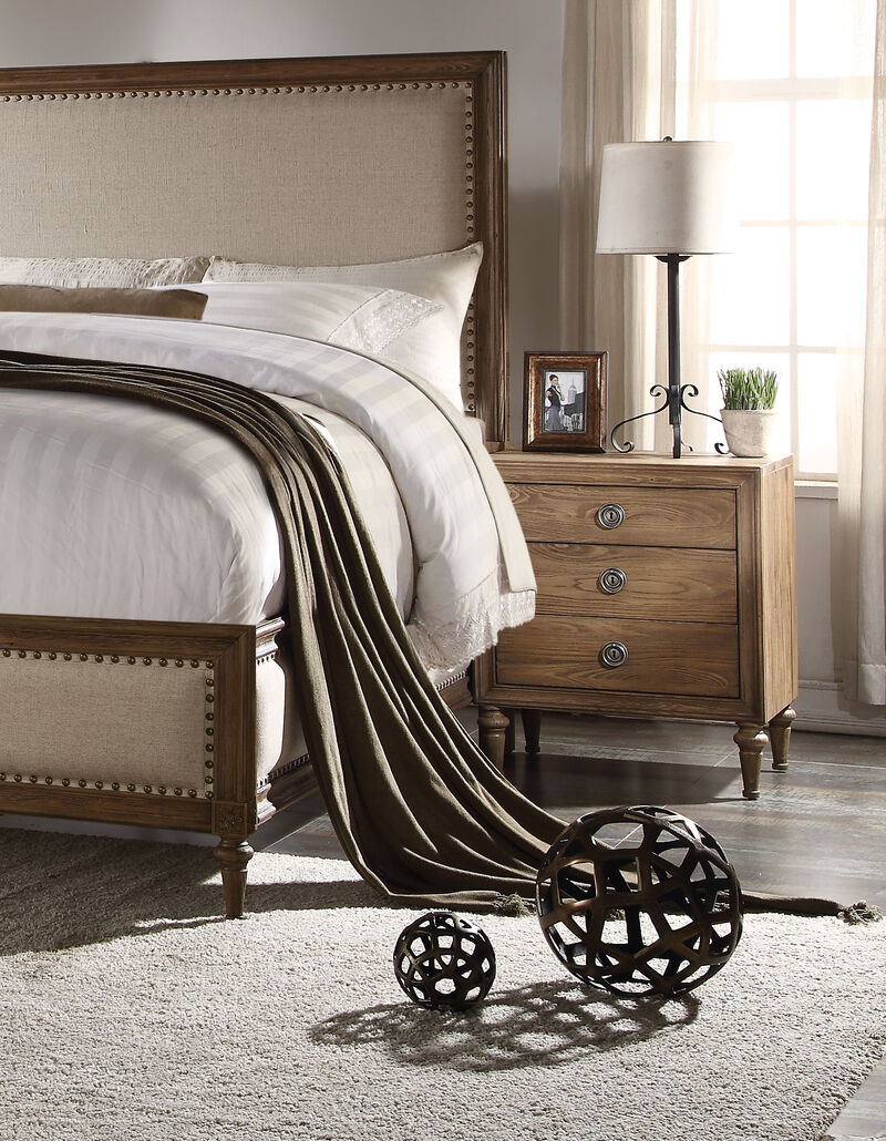 ACME Inverness (Parker) Nightstand, Reclaimed Oak