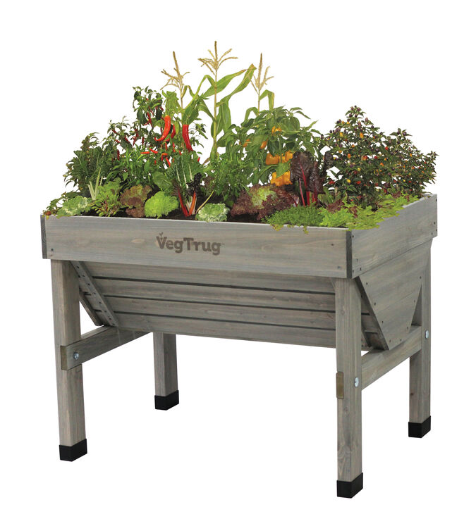 Small Classic Raised Planter  VegTrug - Gray Wash