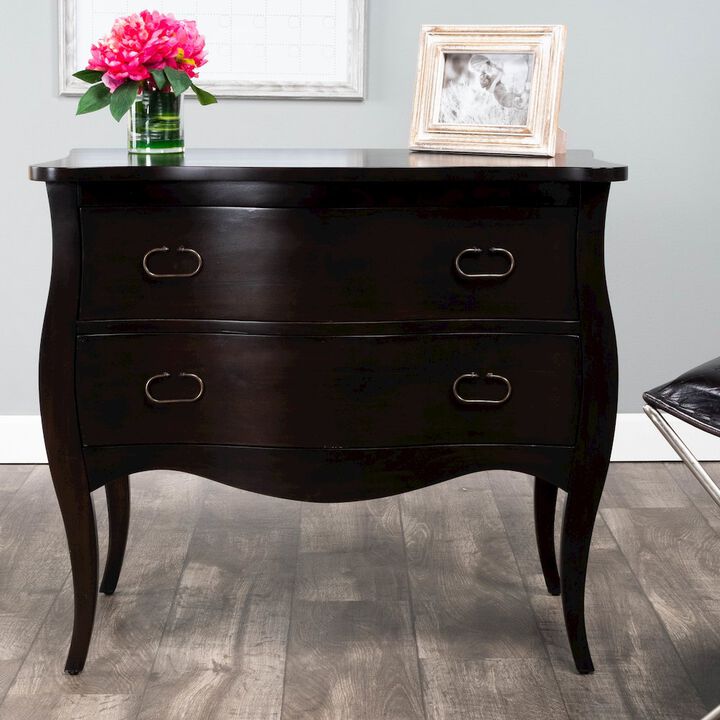 Butler Specialty Company Rochelle 2 Drawer Chest, Dark Brown