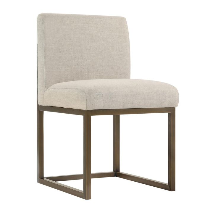 Belen Kox Golden Elegance Linen Chair, Belen Kox