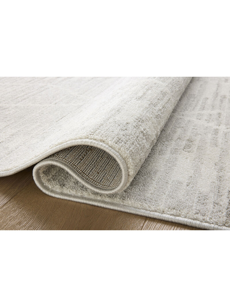 Kamala KAM02 Ivory/Silver 7'10" x 10' Rug