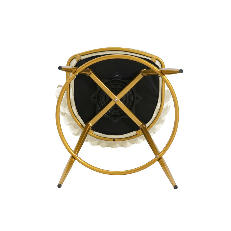 Merax Swivel Counter Height Bar Stools Set of 2
