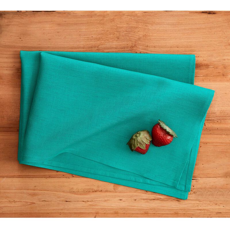 Solino Home 100% Pure Linen Kitchen Towels Set of 2 - 17 x 26 Inch | Fete