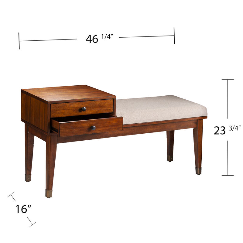 Abdon Storage Bench