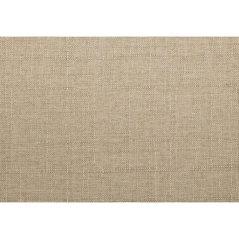 Modern Home Furniture Fabric Upholstered 1pc Accent Chair Cushion Back and Seat Walnut Finish Solid Rubber Wood Furniture