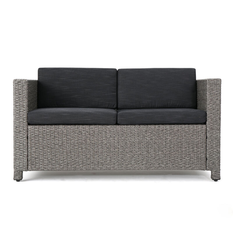 Merax 4 Pieces Outdoor Rattan  Sofa Set
