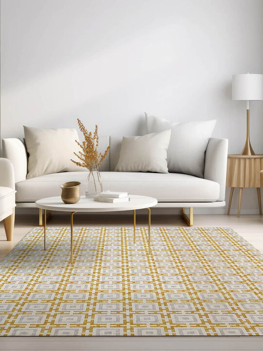 Marlo MO1 Gold 10' x 14' Rug