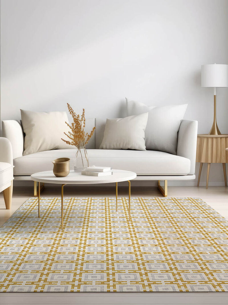 Marlo MO1 Gold 10' x 14' Rug