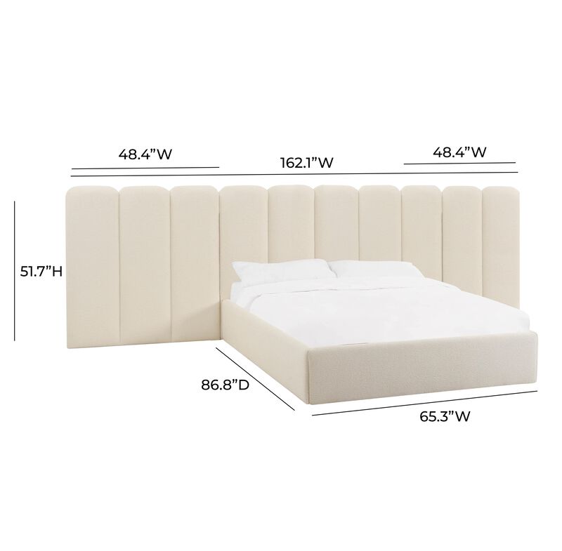 Palani Bed with Wings
