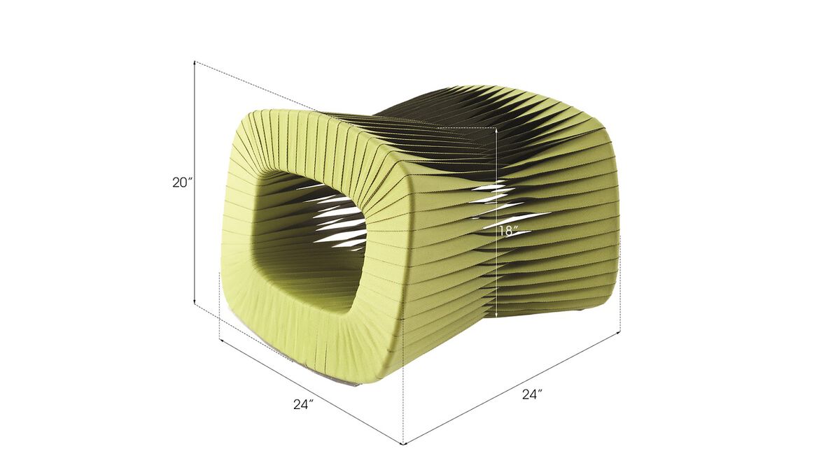 Seat Belt Ottoman