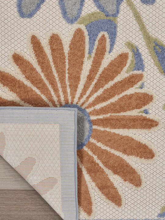 Aloha ALH33 Beige/Multicolor 10' x 14' Rug