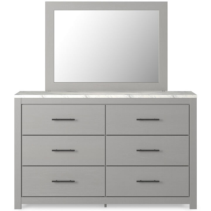 Cottonburg Dresser and Mirror