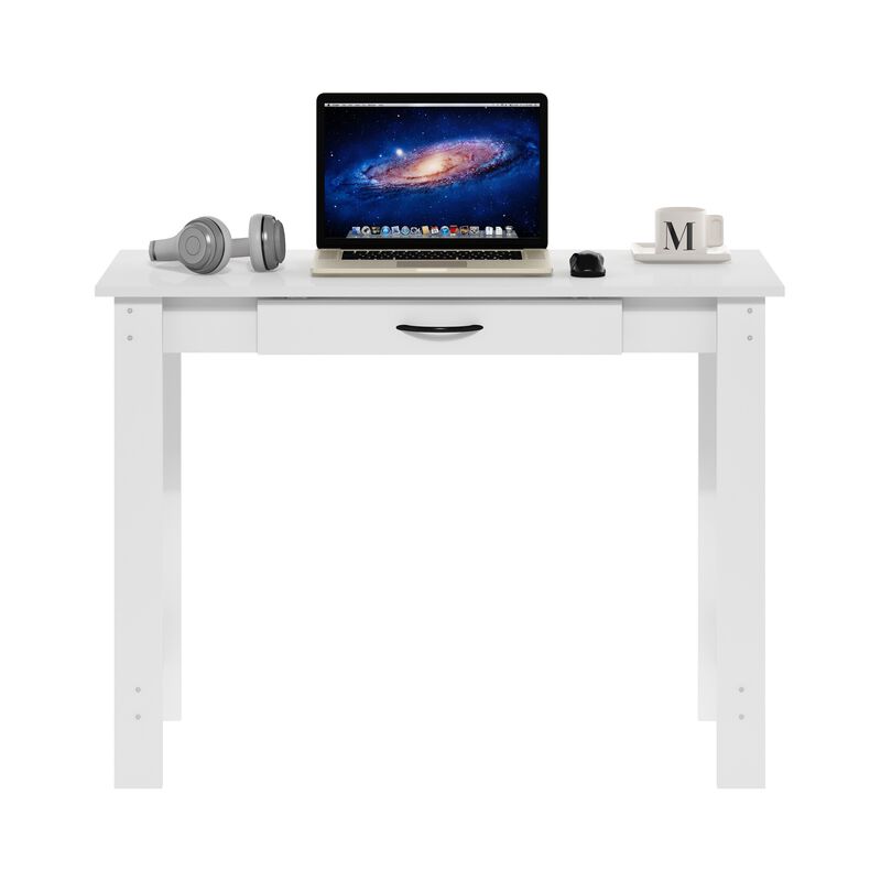Furinno Furinno JAYA Writing Desk with Drawer  White