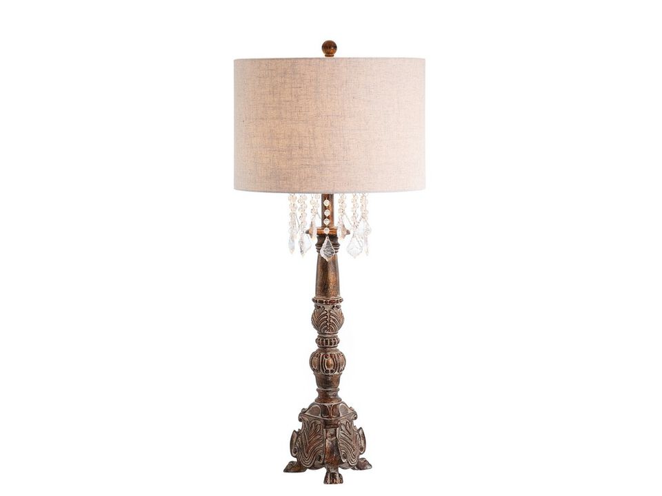 Carlisle Resin/Acrylic LED Table Lamp