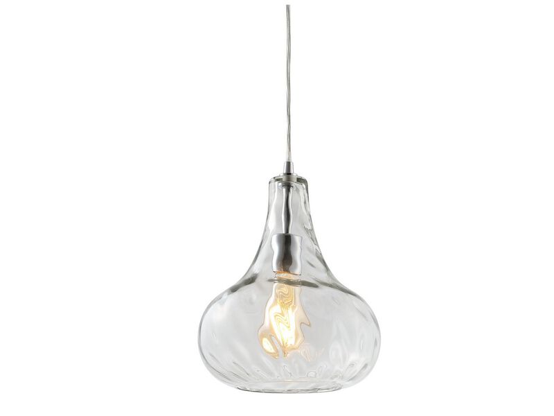 Ferano Adjustable Metal/Glass LED Pendant