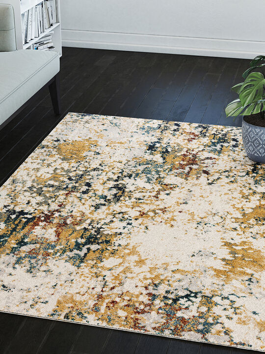 Karma KM26 Multi 1'8" x 2'6" Rug
