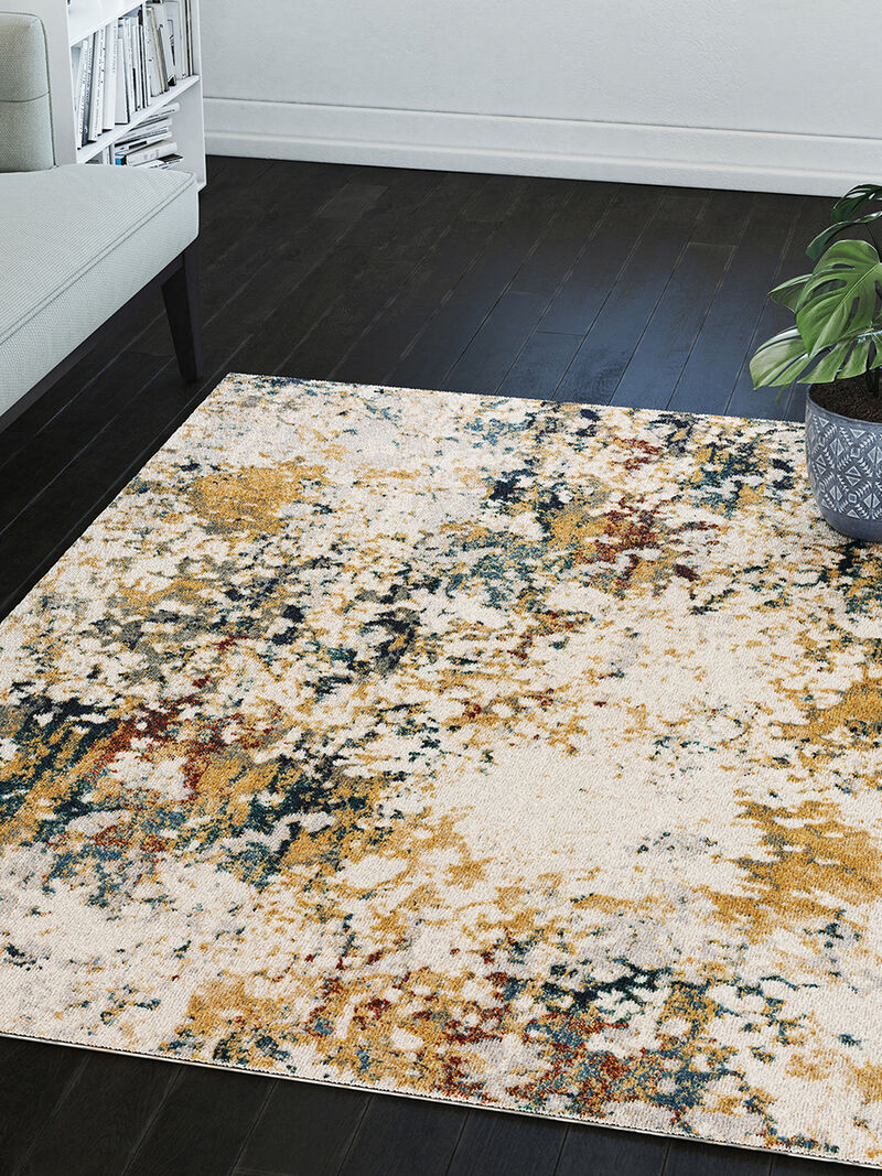 Karma KM26 Multi 3'3" x 5'1" Rug
