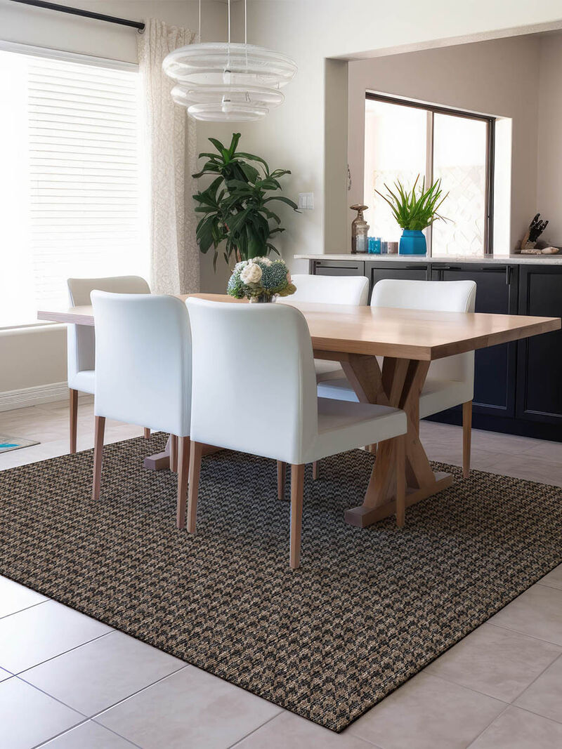 Hinton HN1 Chocolate 3' x 5' Rug