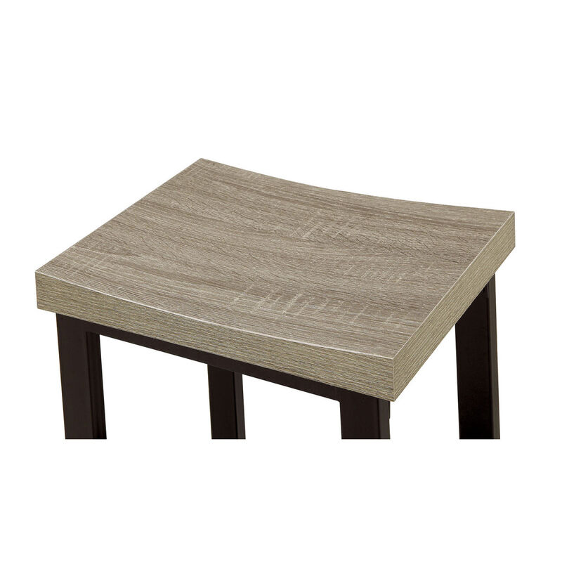 5 Piece Two Tone Counter Height Dining Table Set