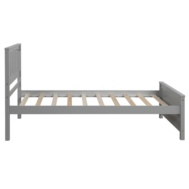 Merax Twin Size Platform Bed
