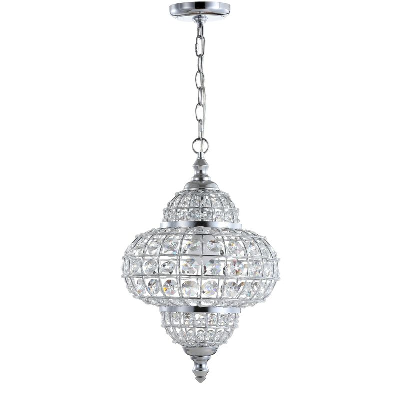 Juliette Crystal/Metal LED Pendant Pendant