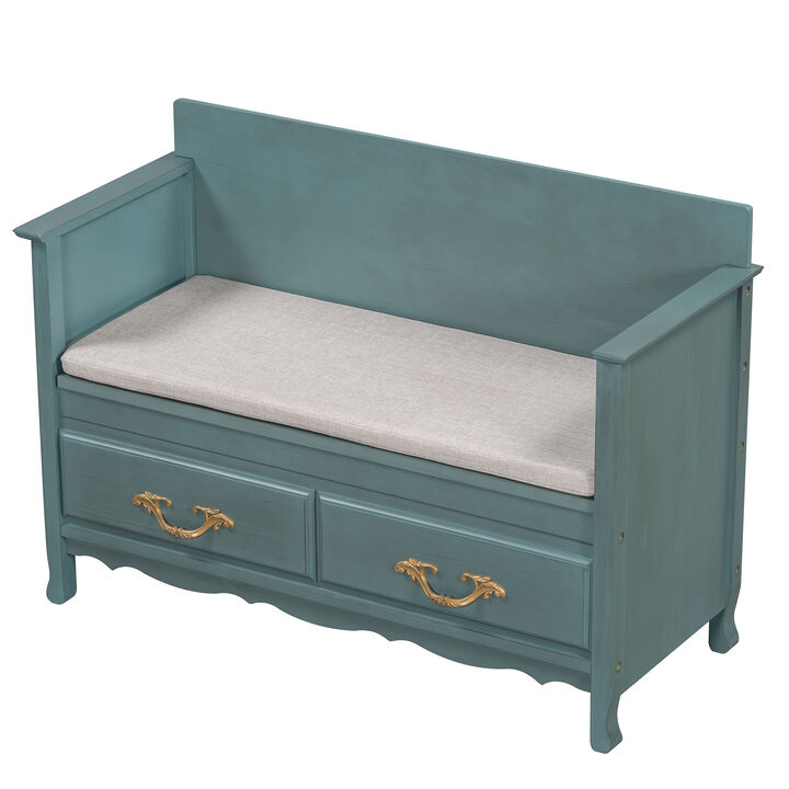 Merax Shoe Bench with Hidden Storage