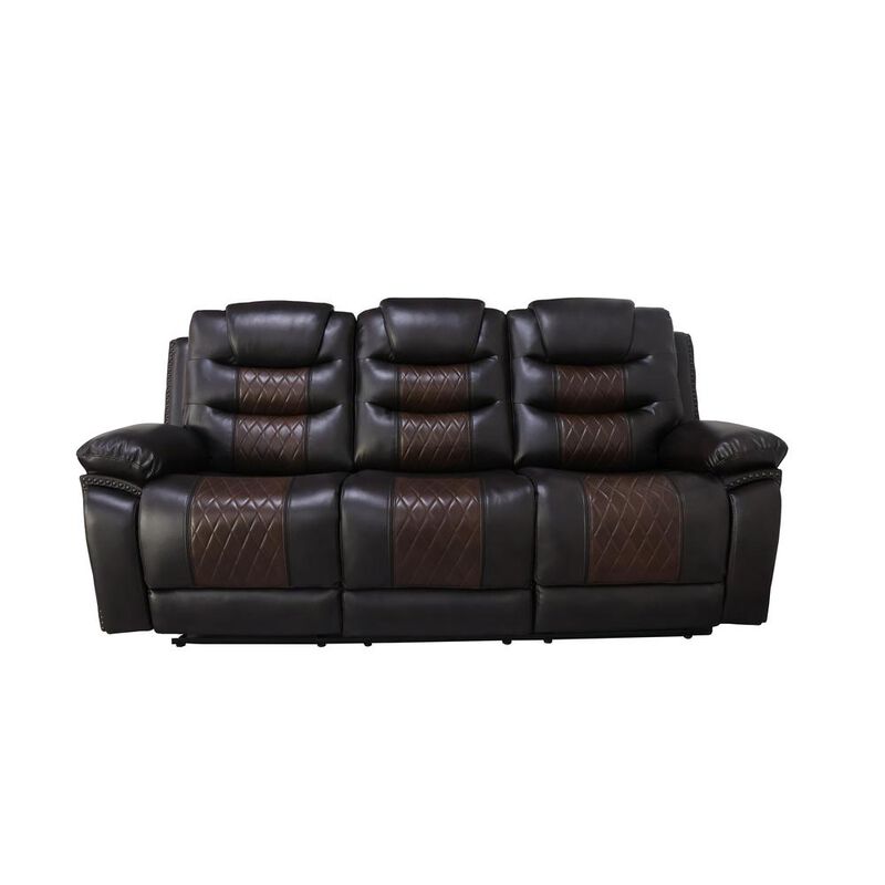 New Classic Furniture Nikko Sofa W/Pwr Fr-Brown