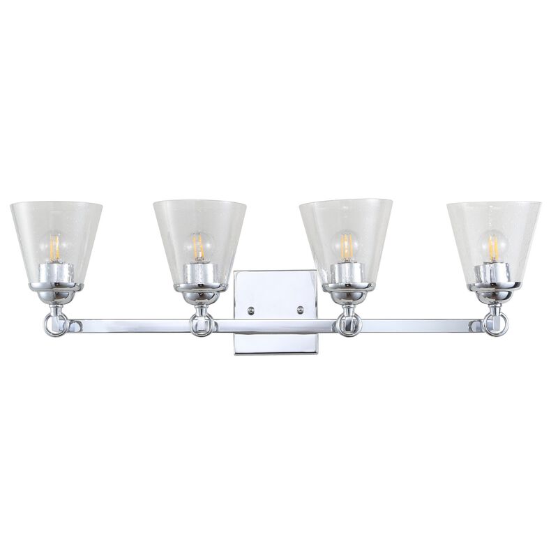 Marion Hurricane Metal/Glass Vanity