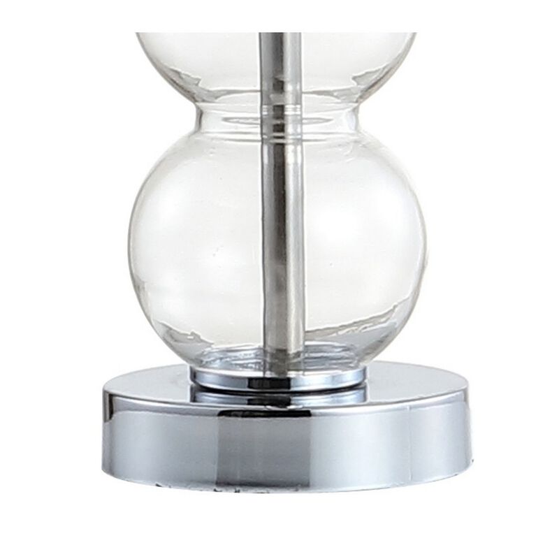 February Glassmetal LED Table Lamp