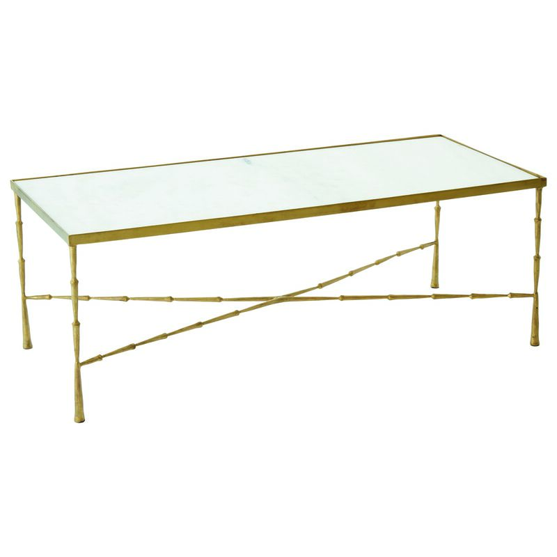 Spike Cocktail Table- Brass