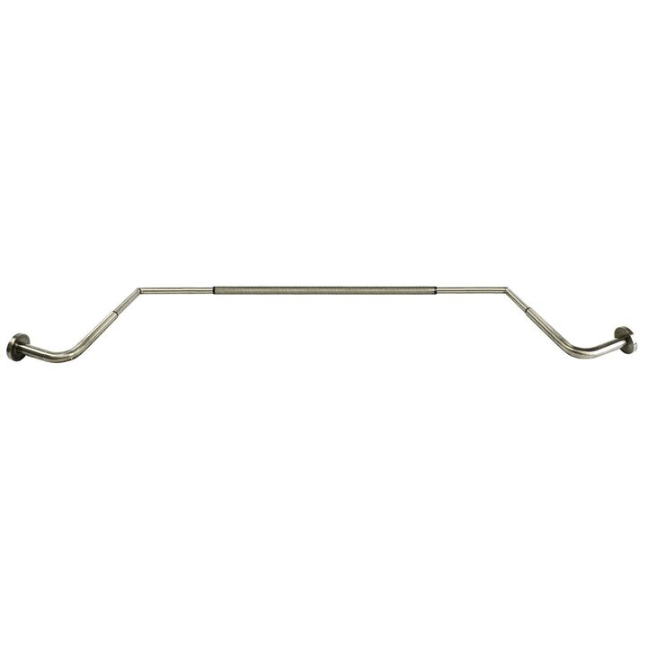Oriel Bay Window Curtain Rod Set, 43" to 78"