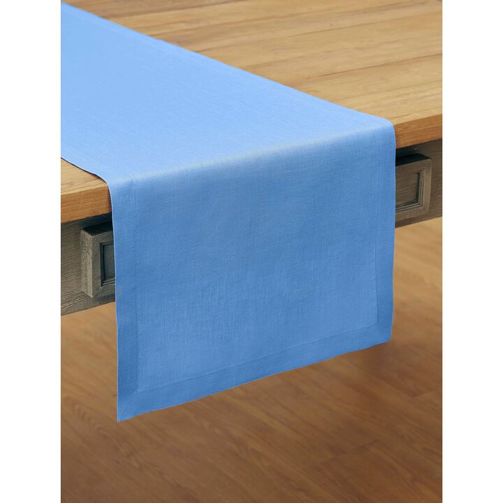 Solino Home 100% Pure Linen Table Runner | Fete for Valentine;s