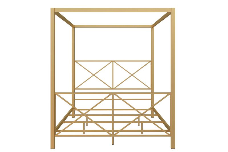 Atwater Living Reese Metal Canopy Bed