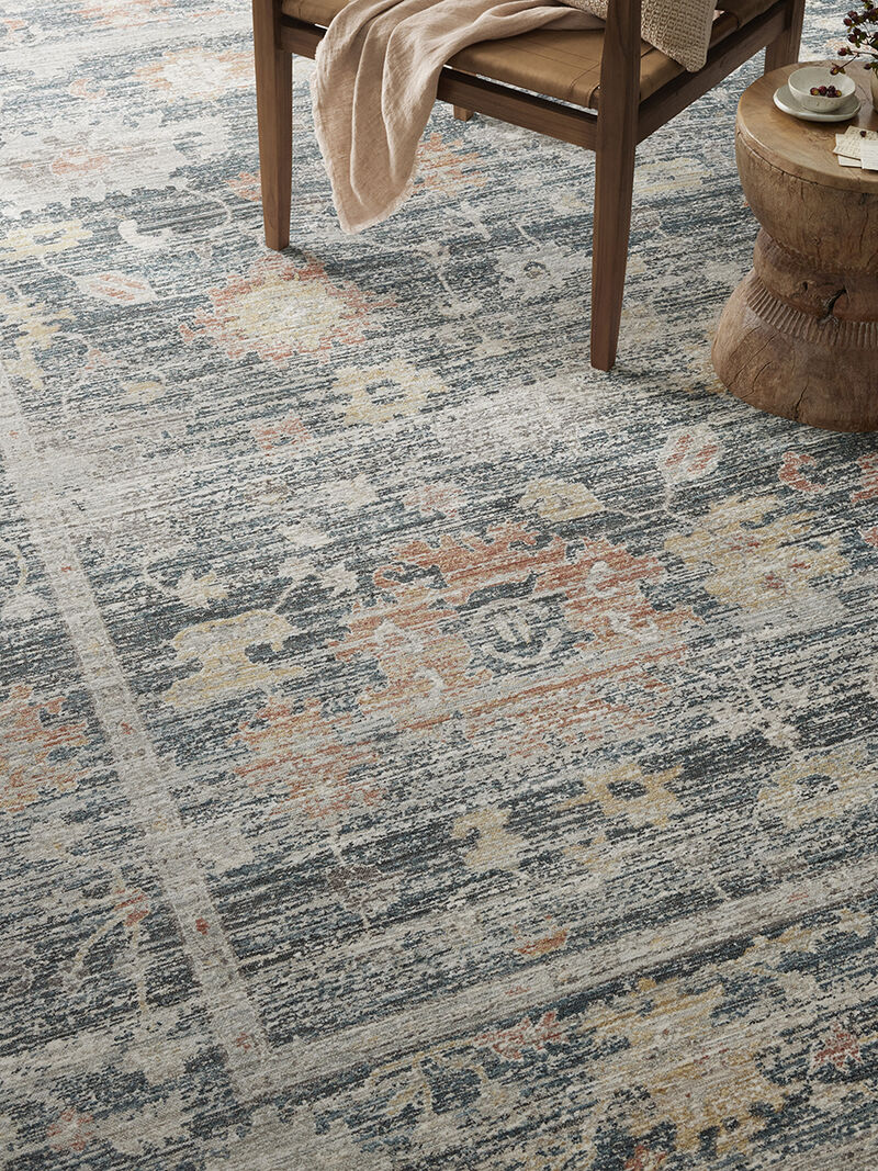 Millennium MIE01 Blue/Multi 3'6" x 5'6" Rug