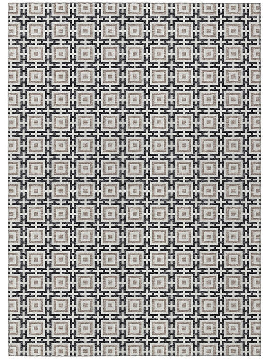 Marlo MO1 Black 3' x 5' Rug