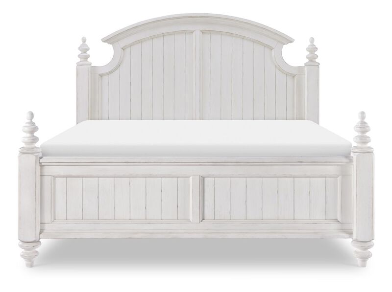 Cottage Park King Poster Panel Bed