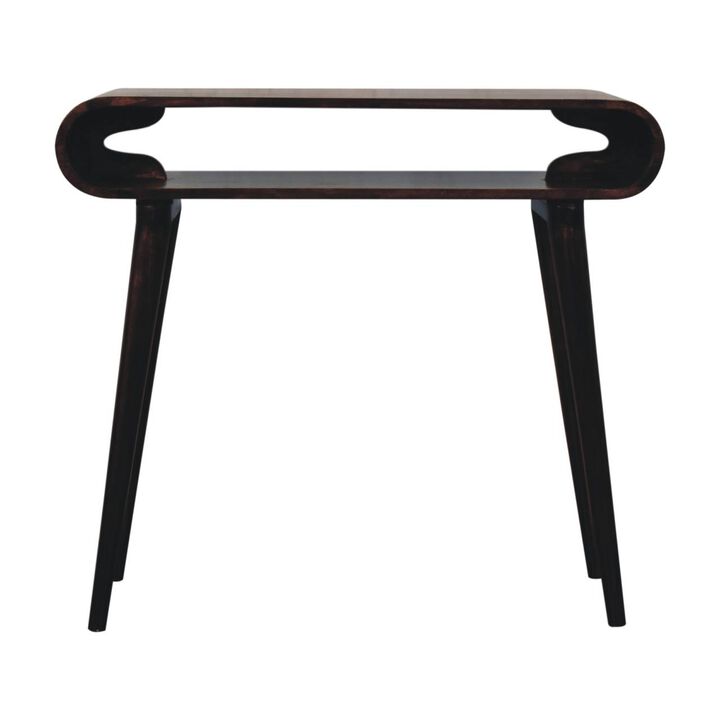 Artisan Furniture Solid Wood California Walnut Amaya Console Table