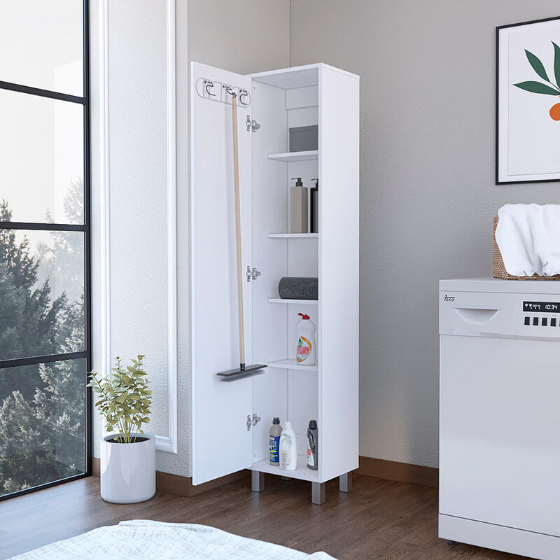 Cabinet Buccan Storage, Garage, White