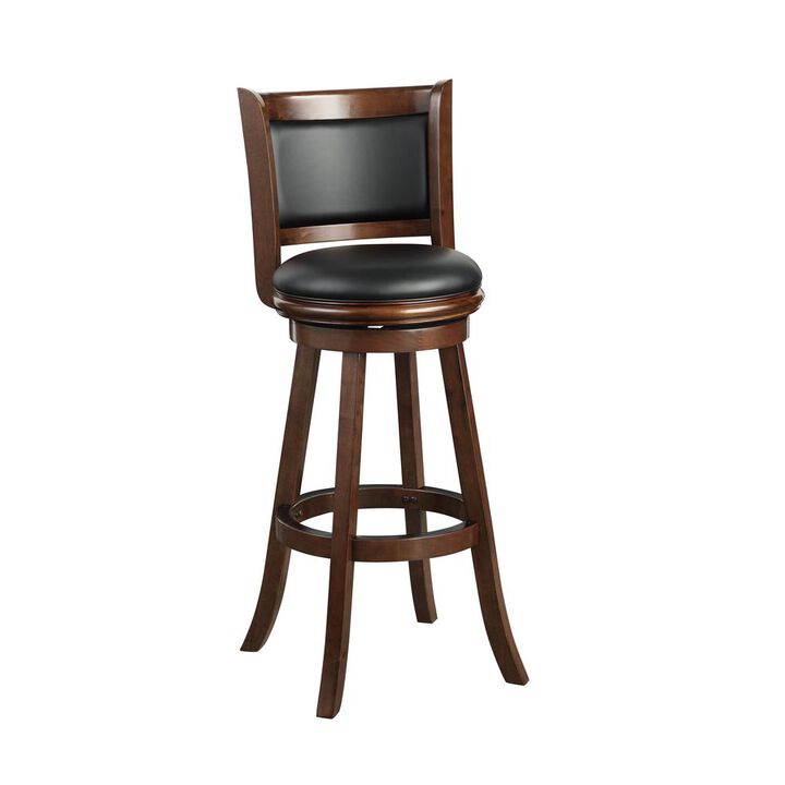 Boraam Augusta 34 Swivel Bar Stool - Cappuccino
