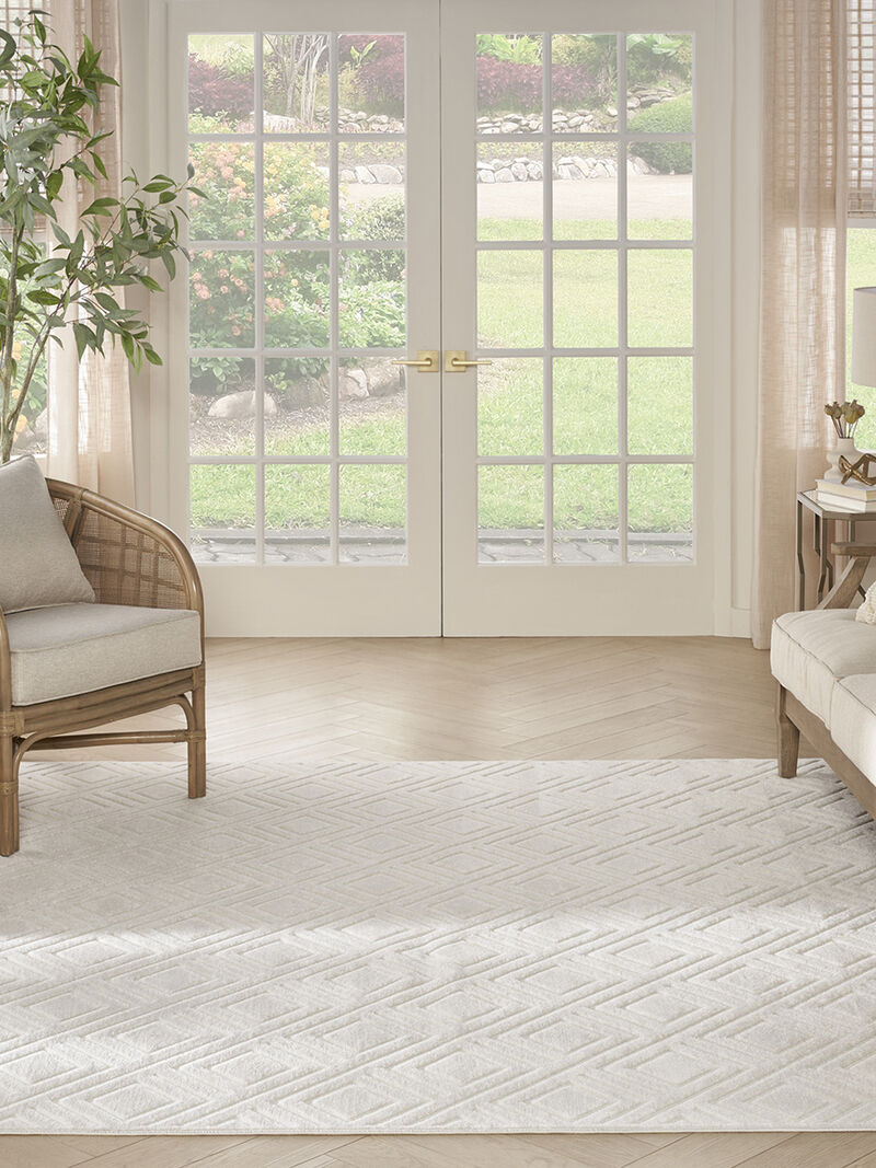 Care Free CAF03 Ivory 7'10" x 9'10" Rug