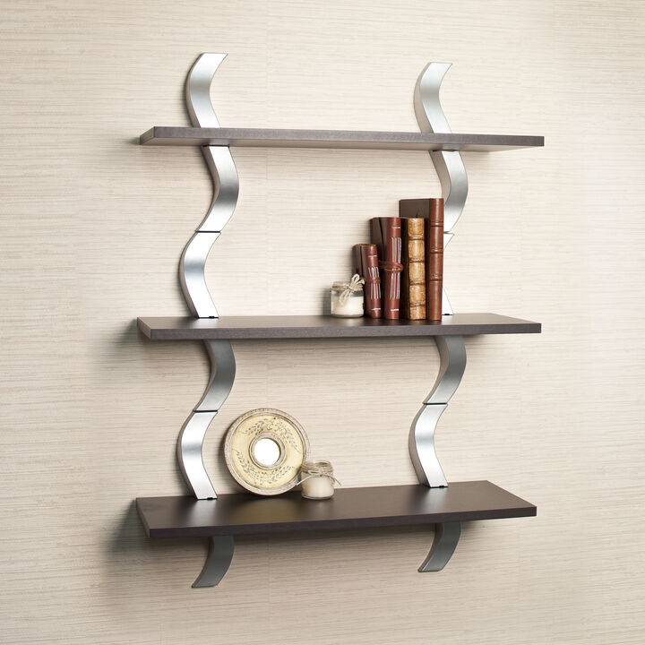 Waves 3 Level Shelving System