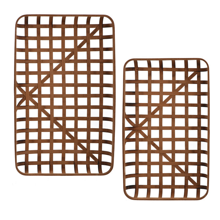 Paracel Bamboo Trays (Set of 2)