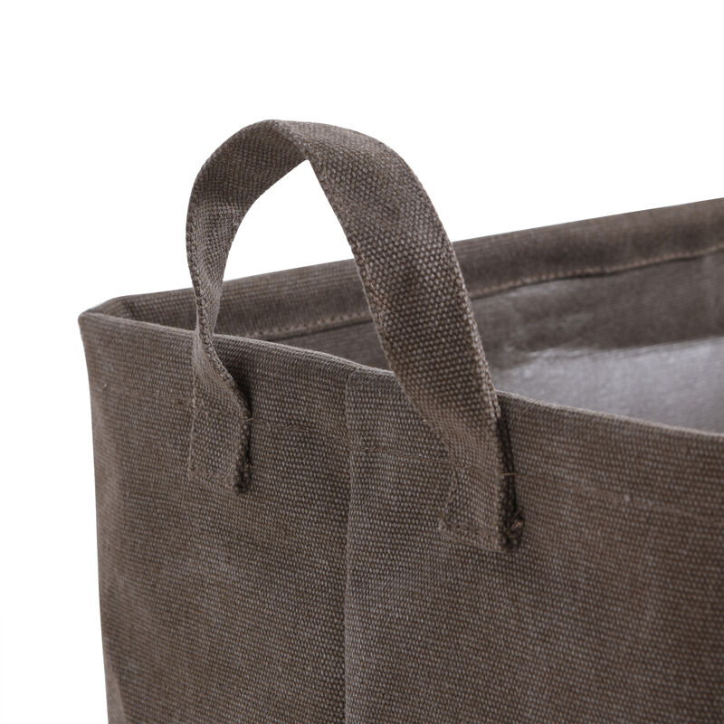 Collapsible Army Canvas Laundry Basket