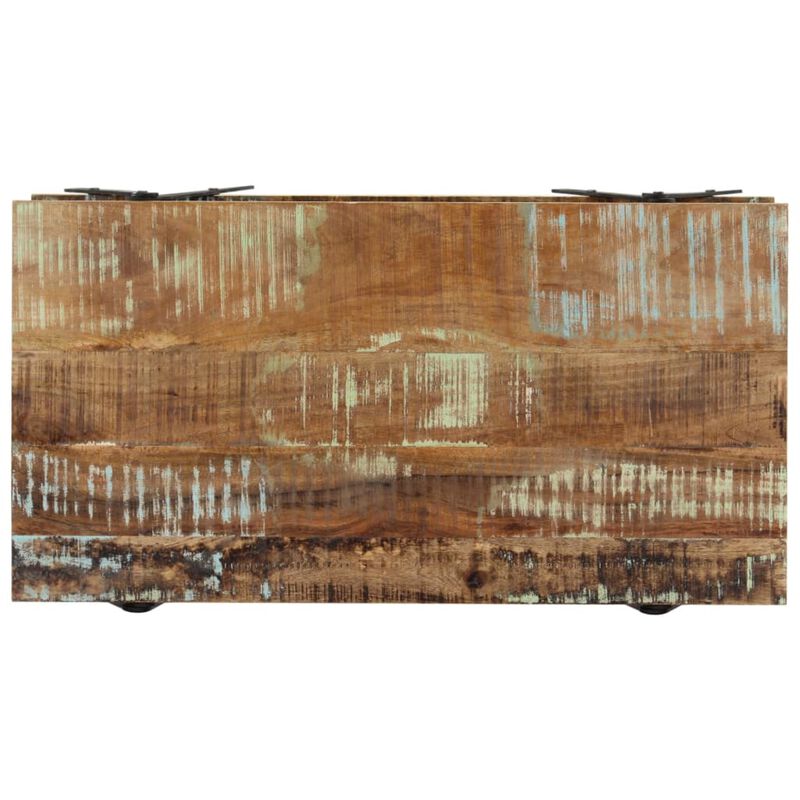 vidaXL Coffee Table 45.3"x23.6"x15.7" Solid Reclaimed Wood