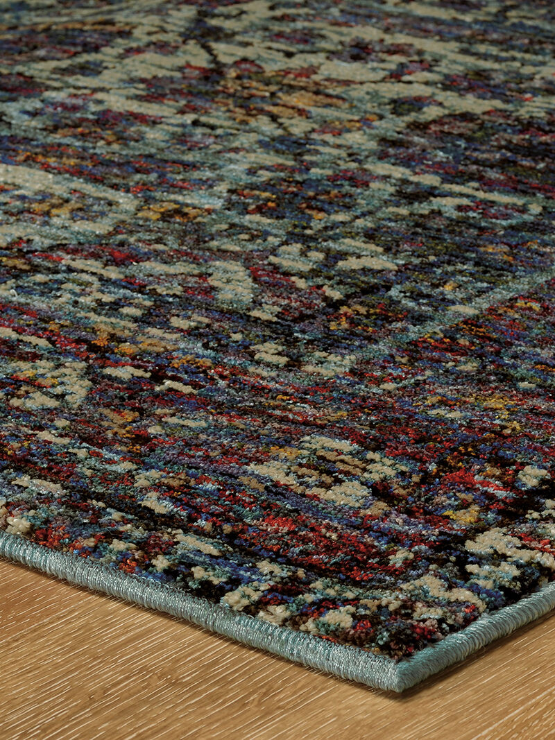 Andorra 1'10" x 3'2" Blue Rug