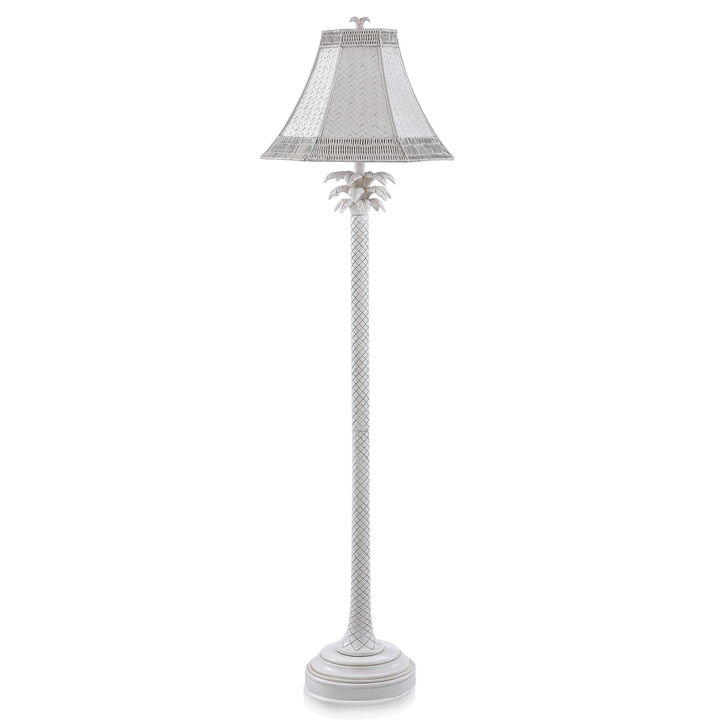 Coastal Palm Floor Lamp (Set of 2)